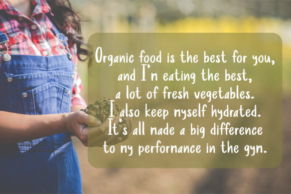 Organic Font Poster 7