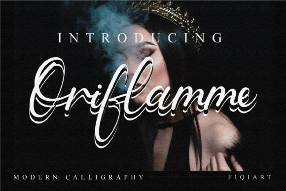 Oriflamme Font Poster 1