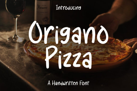 Origano Pizza Font Poster 1