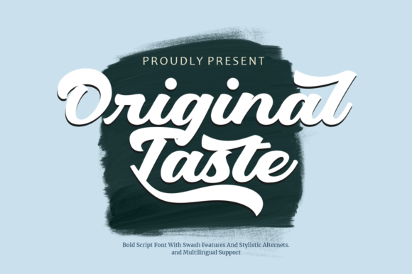 Original Taste Font