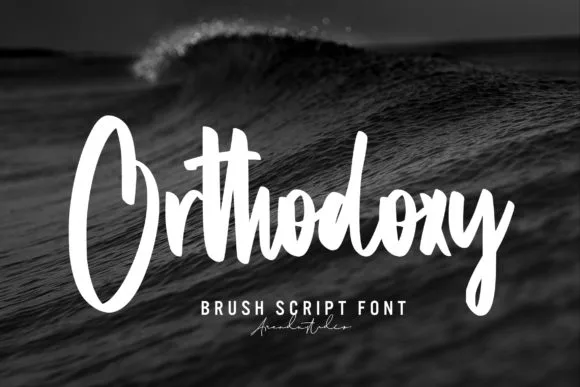 Orthodoxy Font Orthodoxy Font Poster 1