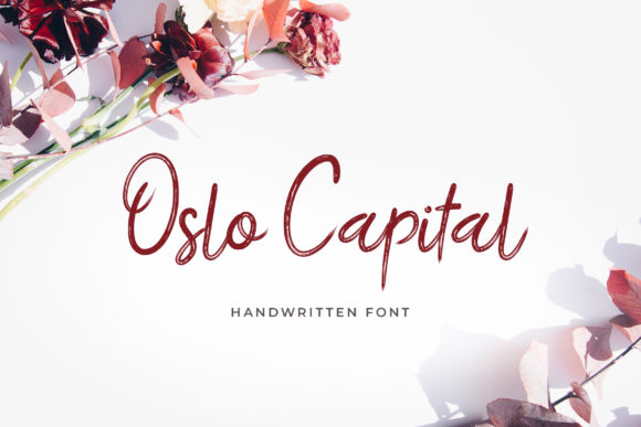 Oslo Capital Font Poster 2