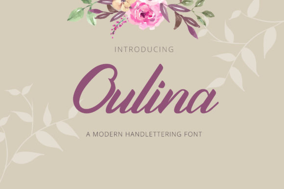 Oulina Font Poster 1