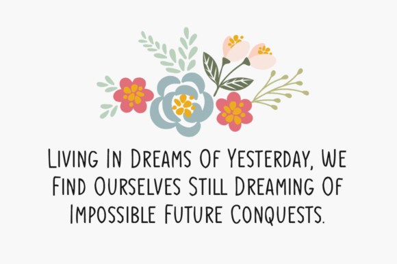 Our Daydream Font Poster 5