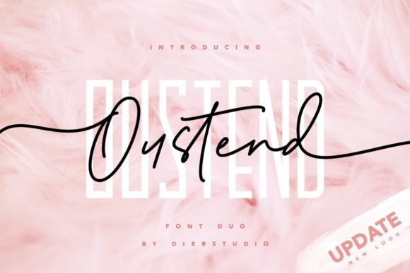 Oustend Font Poster 1