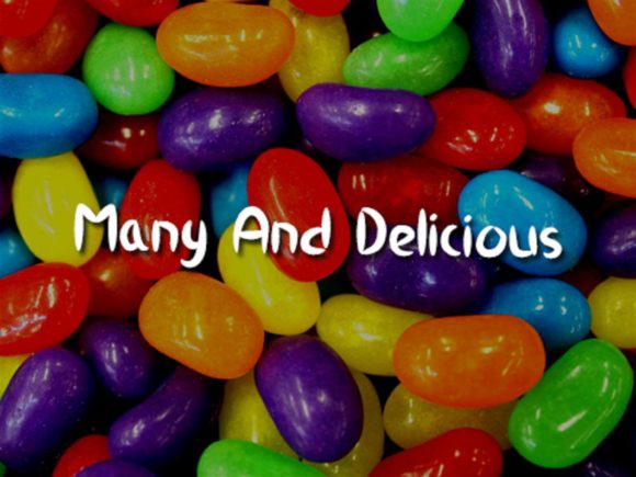 Oval Candy Font Poster 3