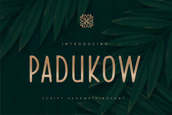 Padukow Font Poster 1