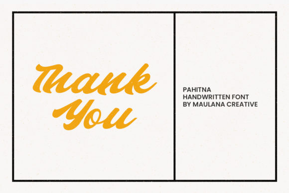 Pahitna Font Poster 10