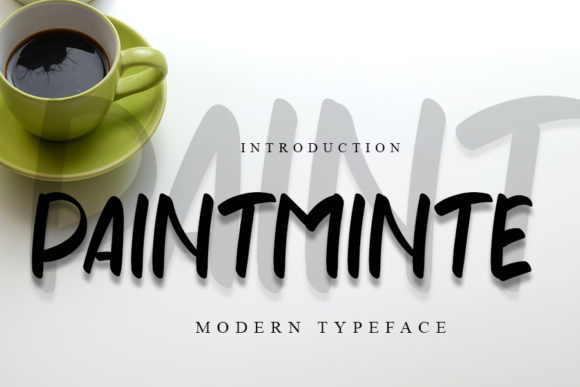 Paintminte Font Poster 1