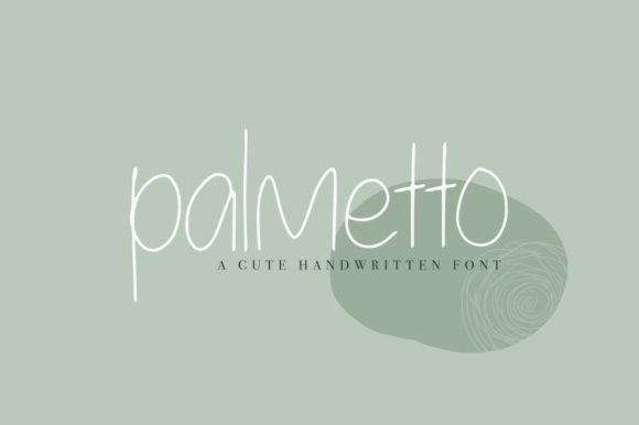 Palmetto Font