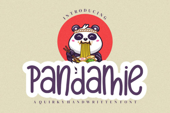 Pandamie Font Poster 1