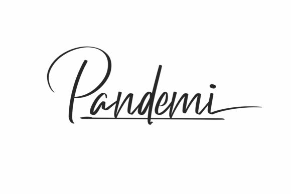 Pandemi Font Poster 1