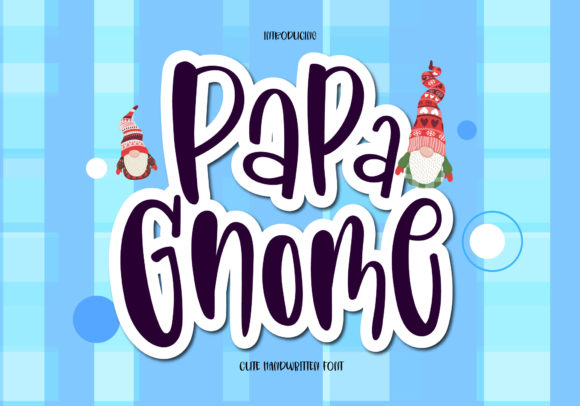 Papa Gnome Font Poster 1