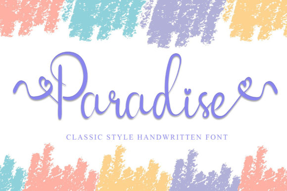 Paradise Font Poster 1