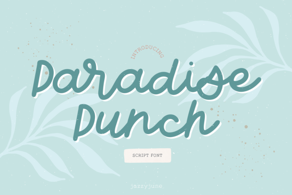 Paradise Punch Font Poster 1
