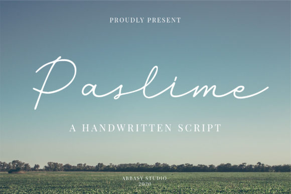 Paslime Font