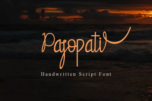 Pasopati Font Poster 1