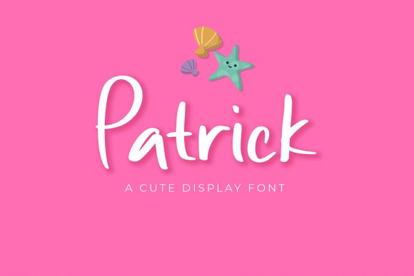 Patrick Font Poster 1