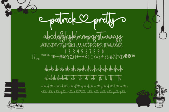 Patrick Pretty Font Poster 6