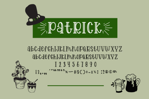 Patrick Pretty Font Poster 8