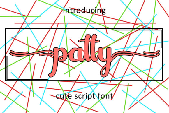 Patty Font Poster 1