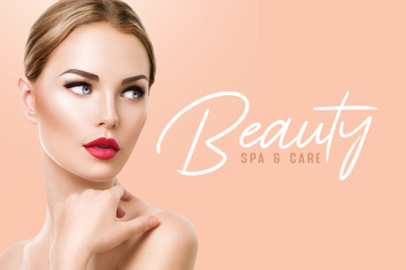 Peach Fonte Font Poster 3