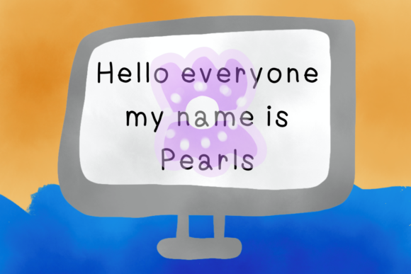 Pearls in the Ocean Font Poster 3