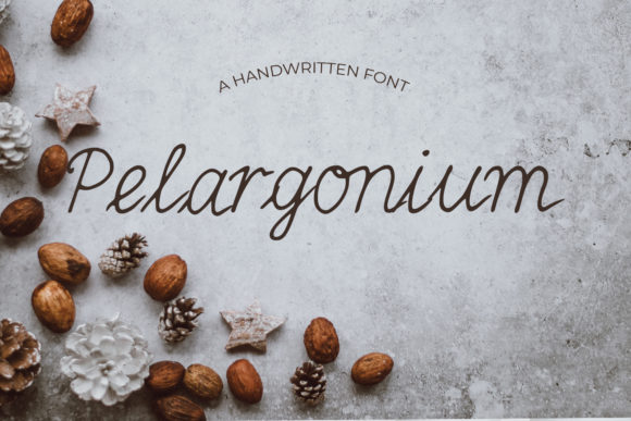 Pelargonium Font