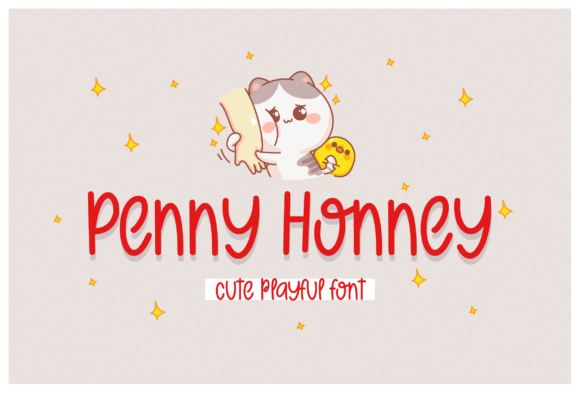 Penny Honney Font Poster 1