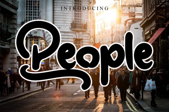 People Font