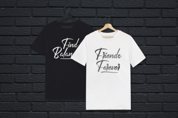 Perfection Font Poster 2