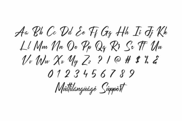 Perfection Font Poster 3