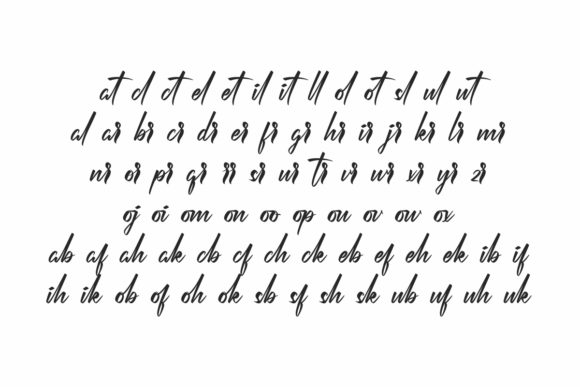 Perfection Font Poster 5