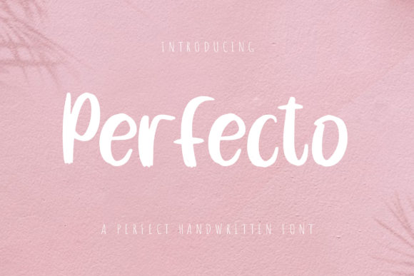 Perfecto Font Poster 1