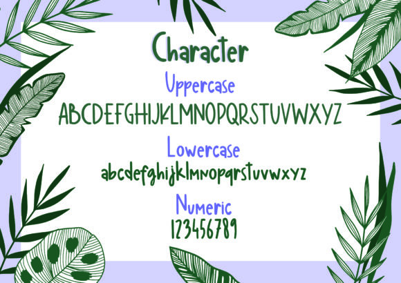 Periwinkle Font Poster 3