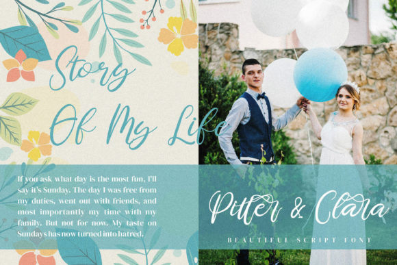 Pettiara Font Poster 13