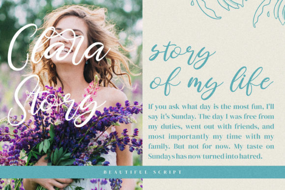 Pettiara Font Poster 8