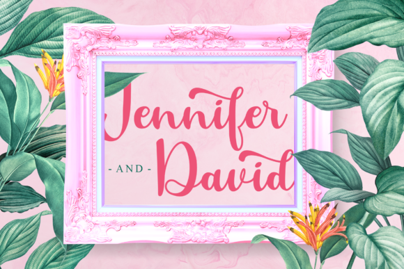 Pevita Pink Font Poster 4