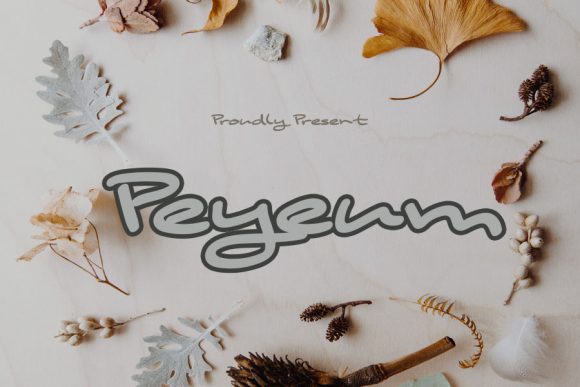 Peyeum Font Poster 1