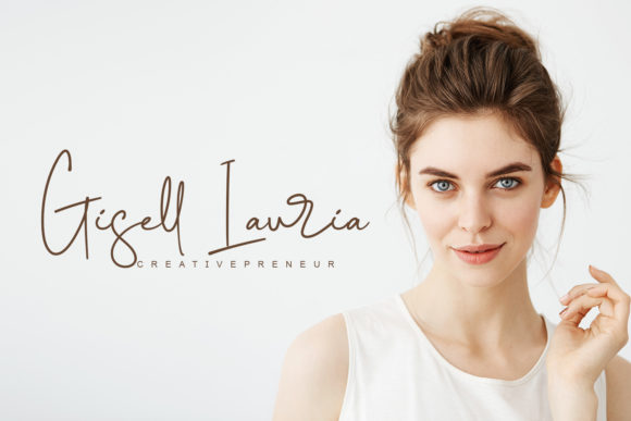 Photography Signature Font Poster 2