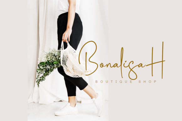 Photography Signature Font Poster 4