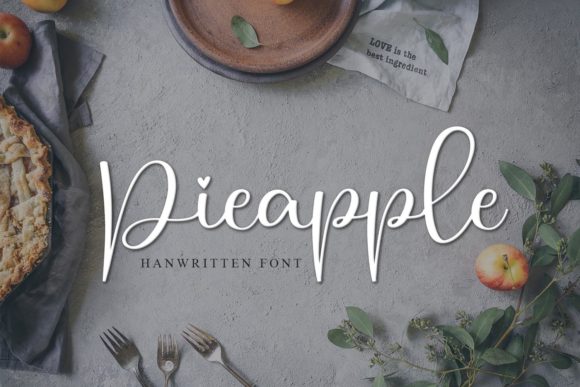 Pieapple Font Poster 1