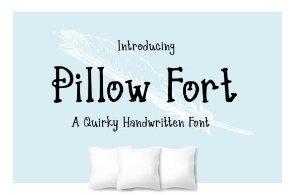 Pillow Fort Font Poster 1