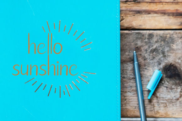 Pineapple Font Poster 4