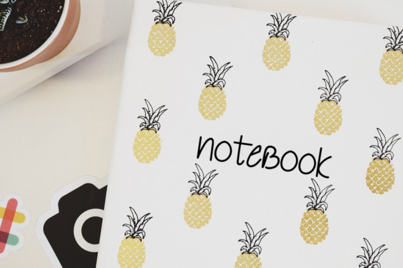 Pineapple Juice Font Poster 3