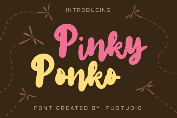 Pinky Ponko Font Poster 1