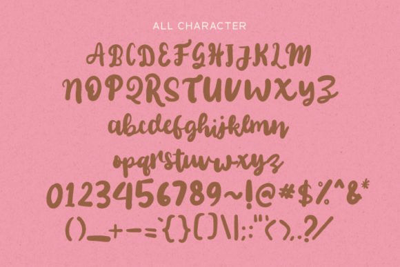 Pinky Ponko Font Poster 6