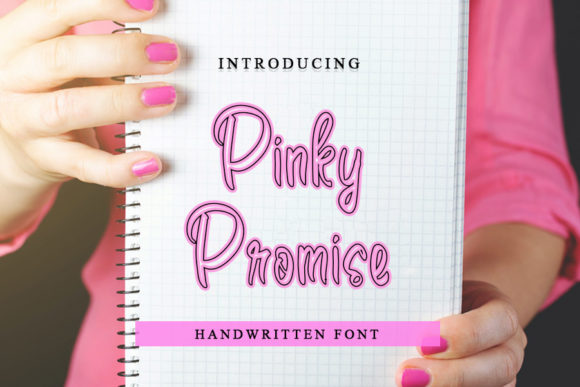 Pinky Promise Font Poster 1