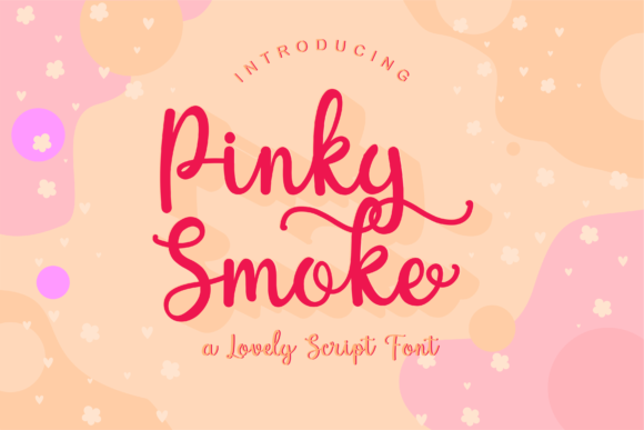 Pinky Smoke Font