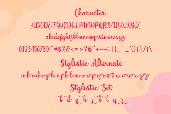 Pinky Smoke Font Poster 5